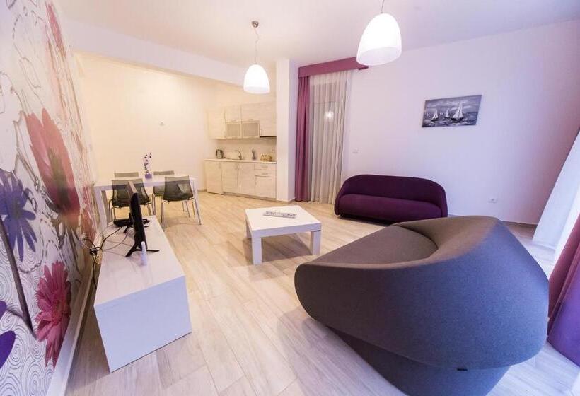 آپارتمان 1 خوابه با چشم‌انداز باغ, Apart Hotel Sea Fort