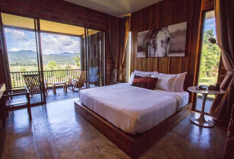 Habitació Deluxe Vista Muntanya, Puripai Villa