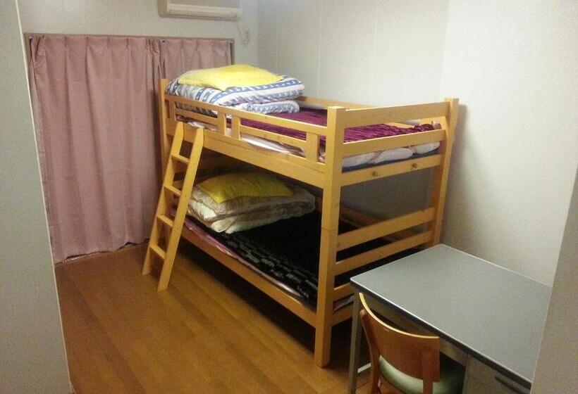 اتاق استاندارد با تختخواب دوطبقه و حمام مشترک, Kamikatsura House