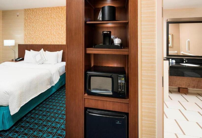 سوئیت با تخت بزرگ, Fairfield Inn & Suites By Marriott Houston Pasadena