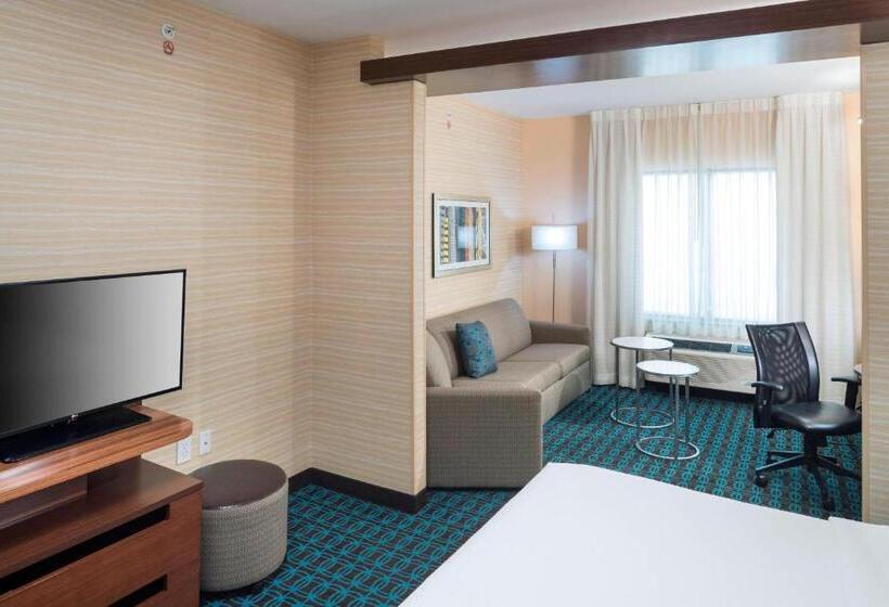 سوئیت با تخت بزرگ, Fairfield Inn & Suites By Marriott Houston Pasadena