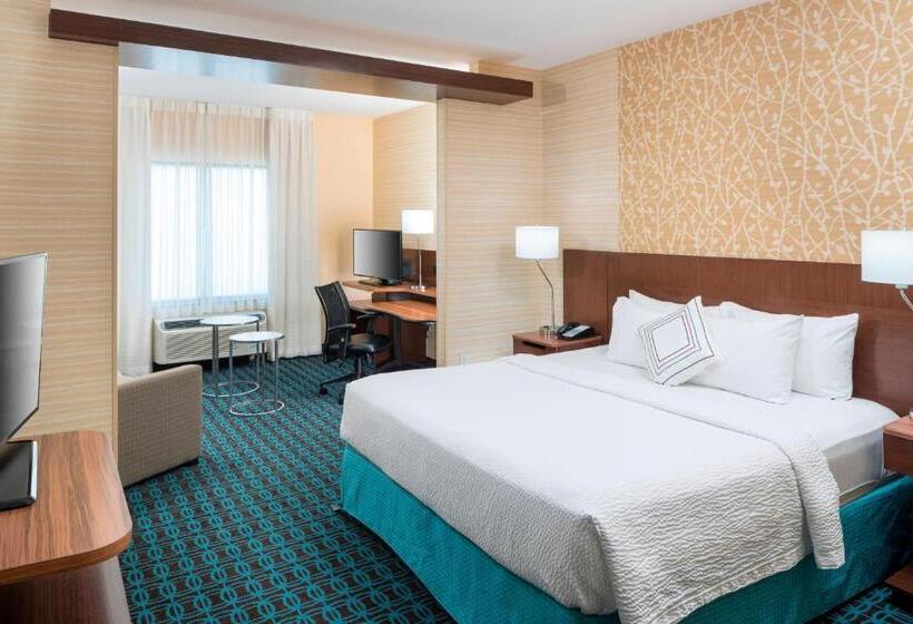 سوئیت با تخت بزرگ, Fairfield Inn & Suites By Marriott Houston Pasadena