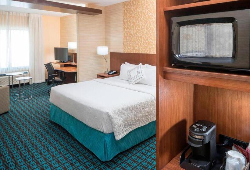 سوئیت با تخت بزرگ, Fairfield Inn & Suites By Marriott Houston Pasadena