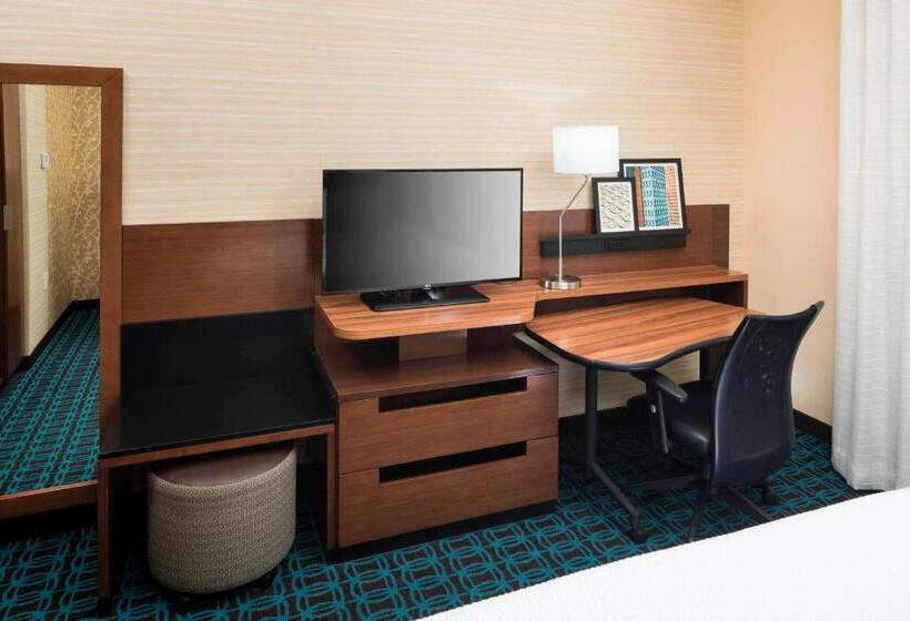 اتاق استاندارد با تخت بزرگ, Fairfield Inn & Suites By Marriott Houston Pasadena