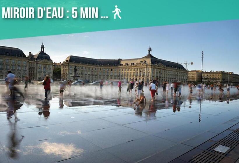 Апартаменты Дюплекс 1 Спальня, Free Parking   Self Checkin   Wifi   Duplex La Fusterie   Superbordeaux