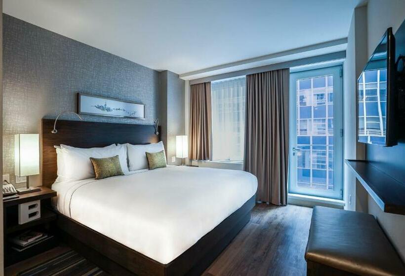 اتاق استاندارد با تخت بزرگ, The Bernic Hotel New York City, Tapestry Collection By Hilton