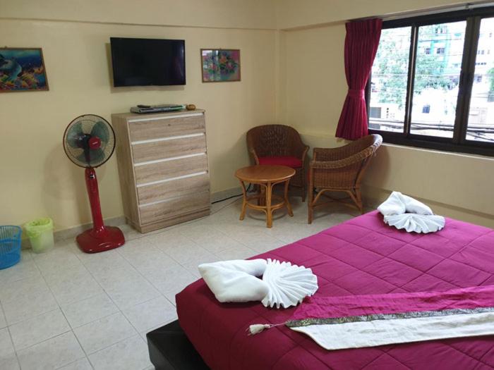اتاق استاندارد با چشم‌انداز باغ, Oasis Guesthouse & Bar