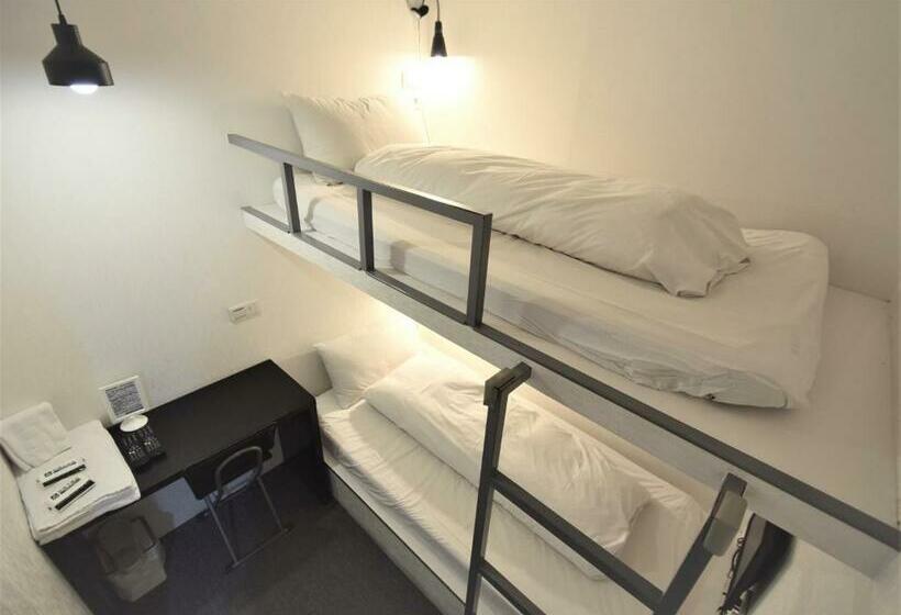 اتاق استاندارد با سرویس بهداشتی مشترک, Inn Cube Taipei Main Station