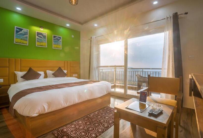 디럭스 룸 산전망, Mukteshwar Treat Resort
