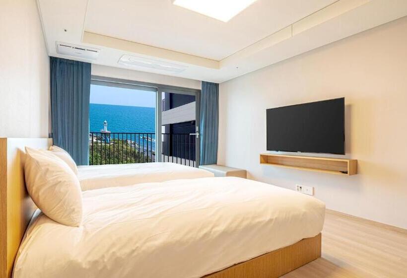 חדר דלוקס נוף לים, Sokcho I Park Suite Hotel & Residence