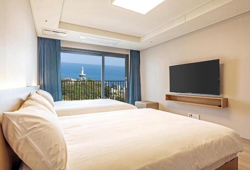 חדר דלוקס נוף לים, Sokcho I Park Suite Hotel & Residence