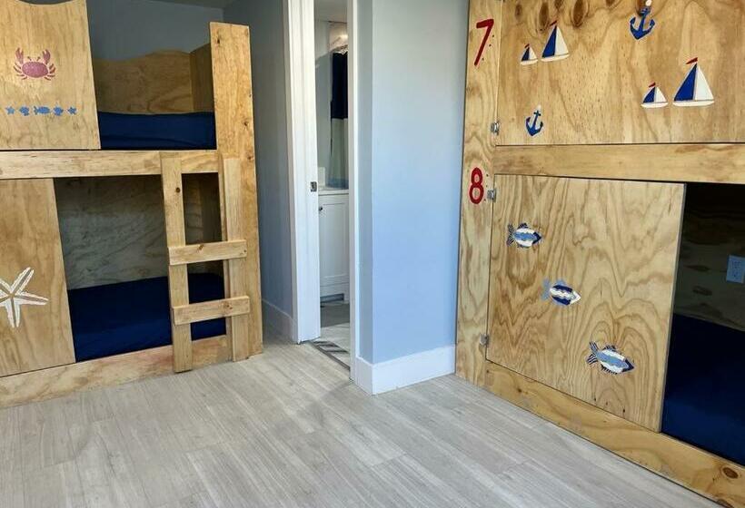 Cama em Quarto Compartilhado, Blue Little Havana