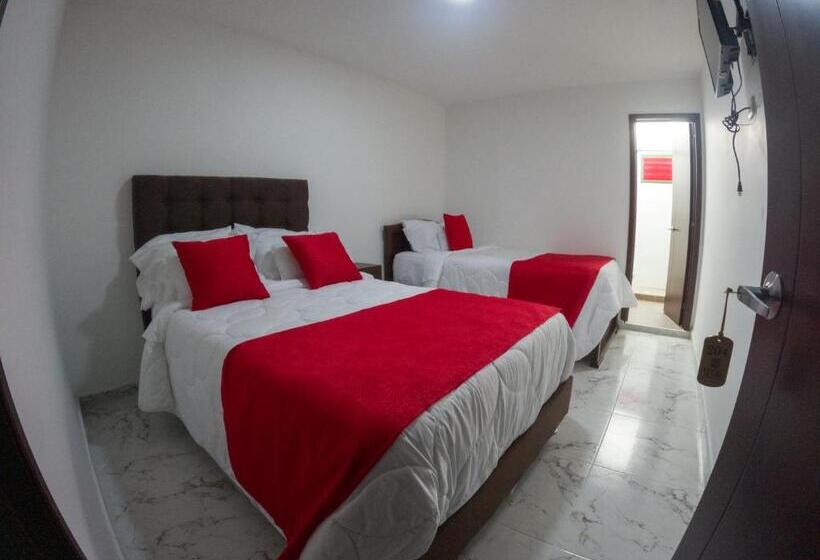 스탠다드 트리플 룸, El Edén Hotel Campestre