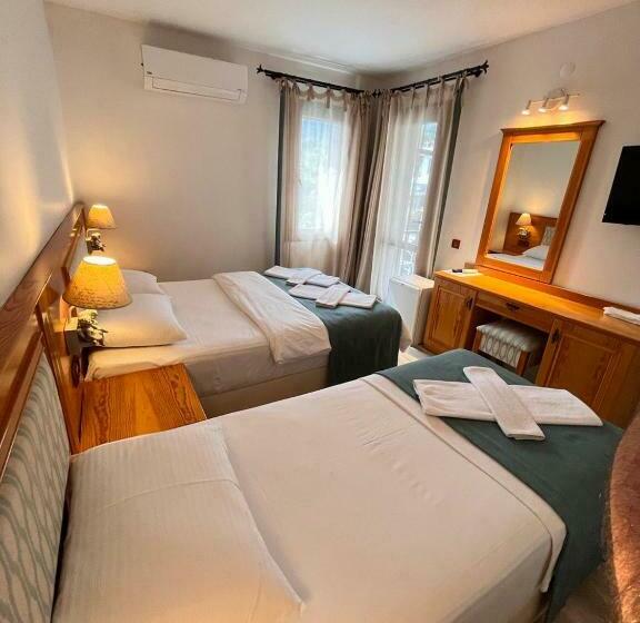 Трехместный Номер Стандарт Вид на Бассейн, Yelken Hotel Akyaka