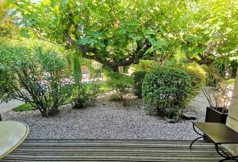 Номер Стандарт с Террасой, Hôtel Sous Les Figuiers   Piscine, Parking, Centre Ville