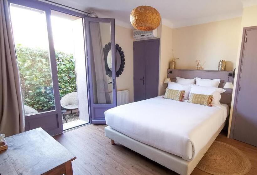 Quarto Estandar Interior, Hôtel Sous Les Figuiers   Piscine, Parking, Centre Ville