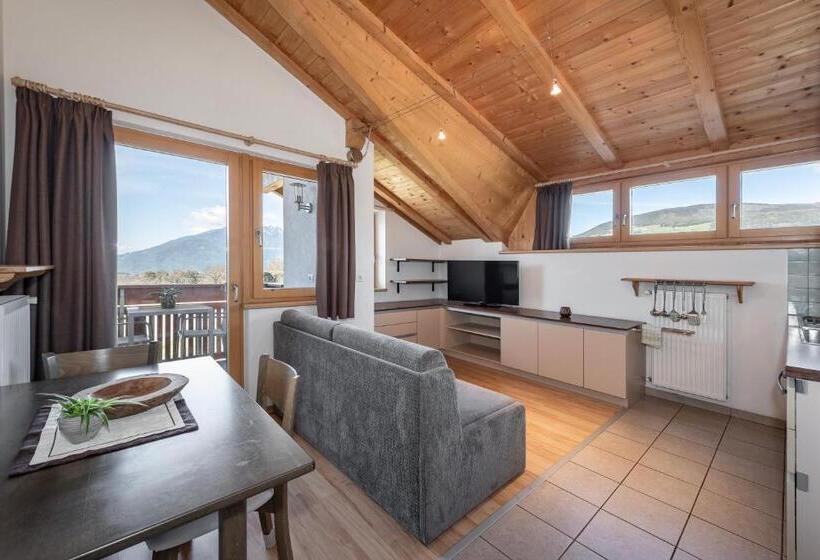 バルコニー付き1ベッドルームアパートメント, Panorama Residence Schlossblick