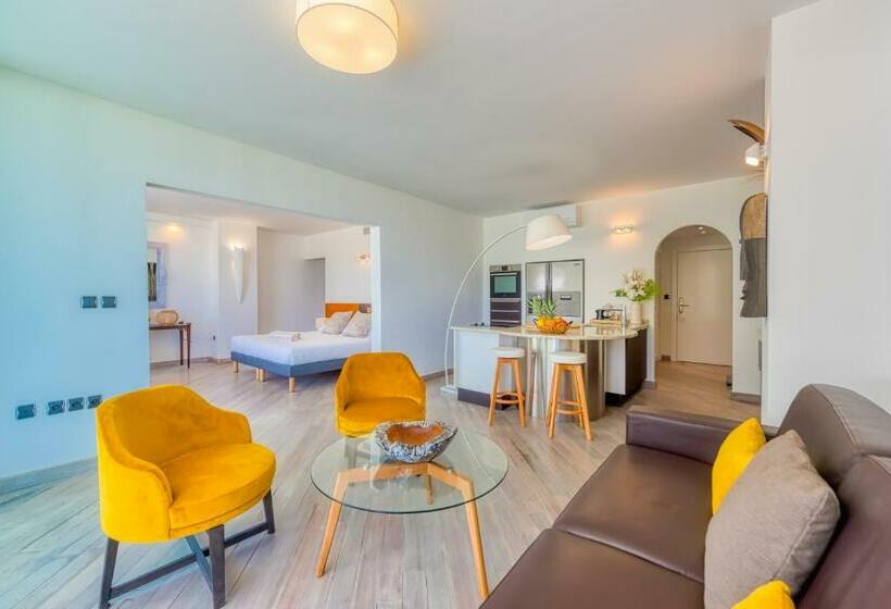 آپارتمان 1 خوابه با چشم‌انداز دریا, Le Domaine Anse Marcel Beach Resort