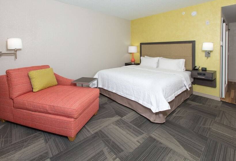 장애인을 위한 더블 침대 스탠다드 룸, Hampton Inn Palatka