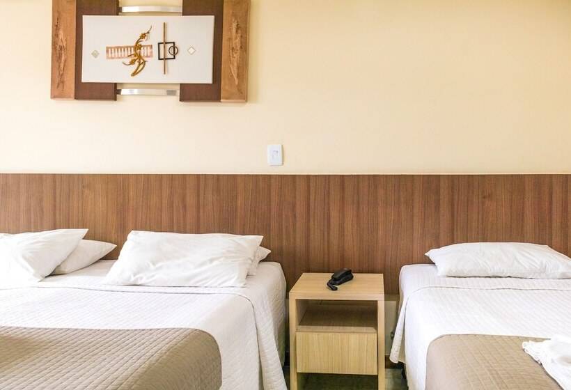 디럭스 트리플 룸, Mediterrane Hotel By Castelo Itaipava