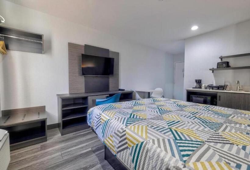 스탠다드 룸 킹사이즈 침대, Studio 6 Little Rock, Ar   South