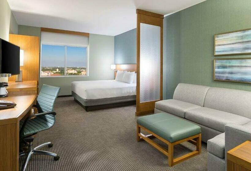 חדר סטנדרט עם מיטת קינג, Hyatt Place Boca Raton