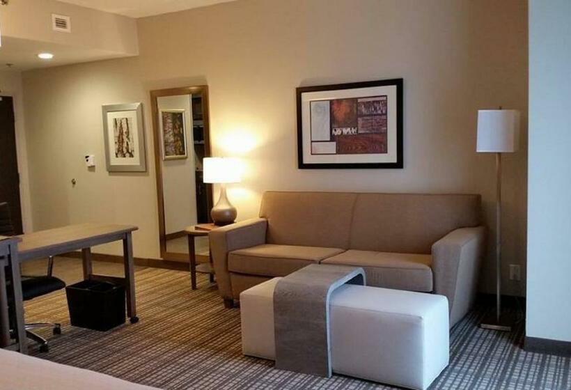 带大床的复式套间, Homewood Suites By Hilton Nashville Franklin Cool Springs