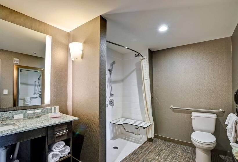 带大床的套房, Homewood Suites By Hilton Nashville Franklin Cool Springs