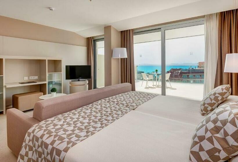 سوییت جونیور با چشم‌انداز دریا, Hipotels Gran Playa de Palma