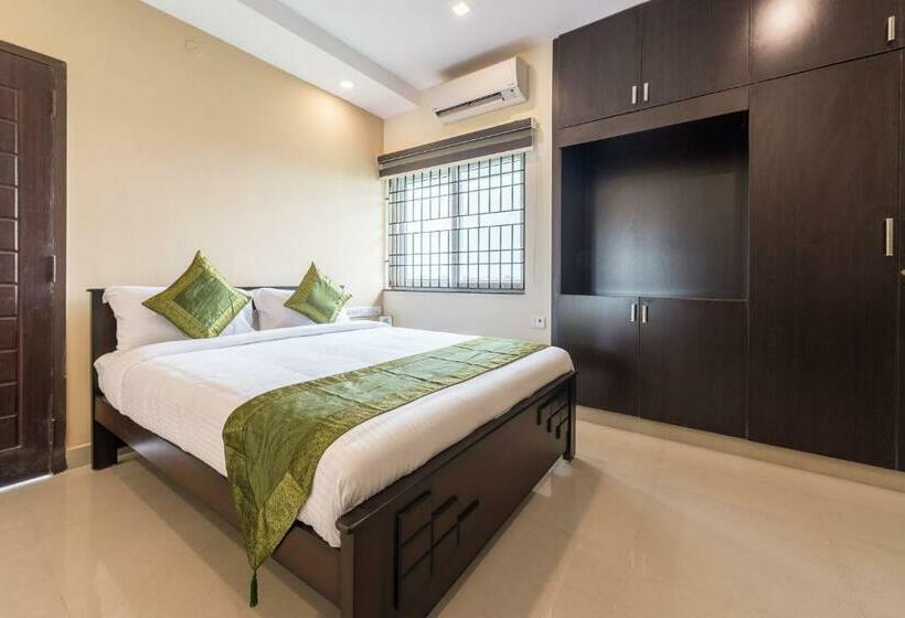 豪华房间, Treebo Adin Residence Chennai Trade Centre