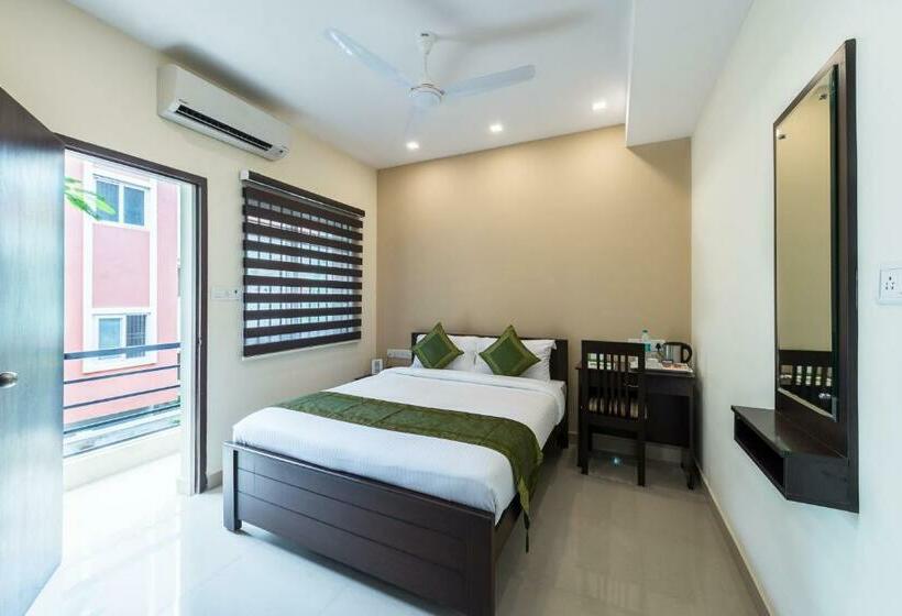 豪华房间, Treebo Adin Residence Chennai Trade Centre