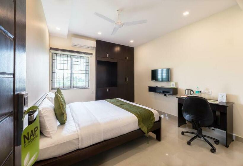 豪华房间, Treebo Adin Residence Chennai Trade Centre