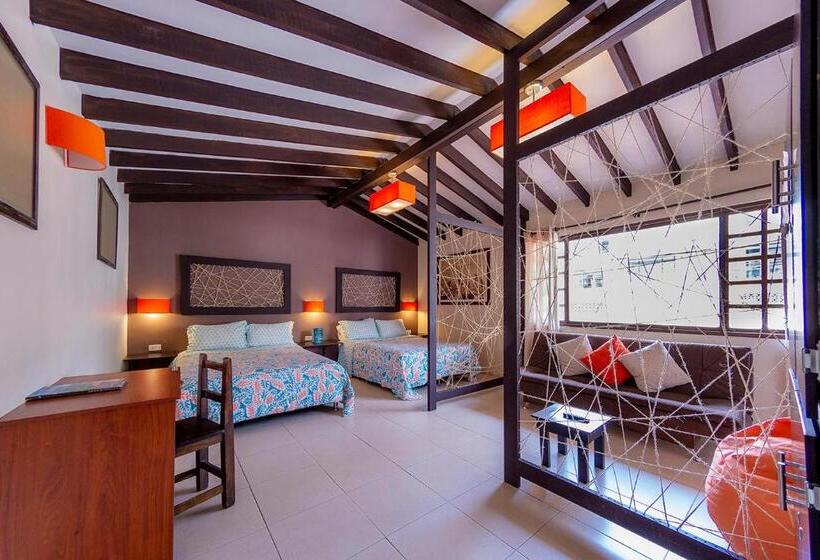 四人高级间, Ayenda Mountain Hostels Manizales