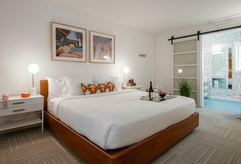 适合残疾人士使用的带超级大床的标准间, Little Mod Hotel At The University