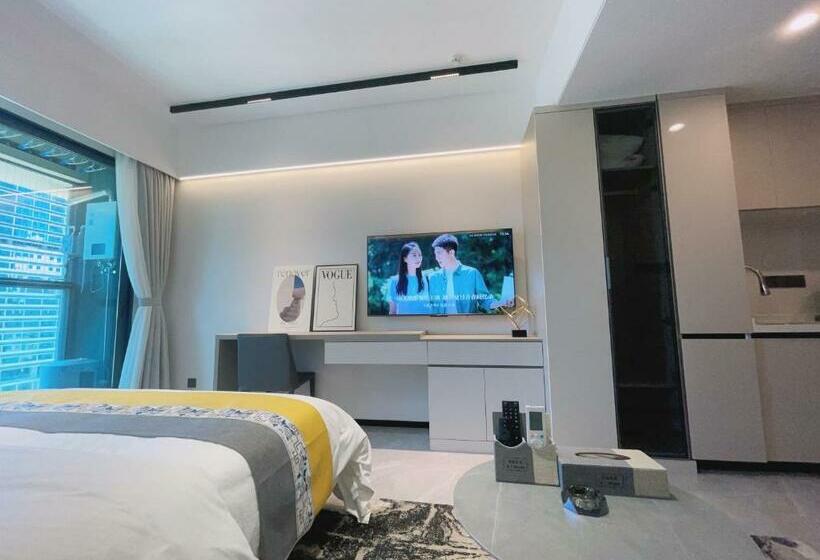 اتاق استاندارد با چشم‌انداز شهر, Canopy Executive Apartments   Liuxian Cave Headquarters