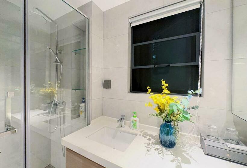 اتاق استاندارد با چشم‌انداز شهر, Canopy Executive Apartments   Liuxian Cave Headquarters