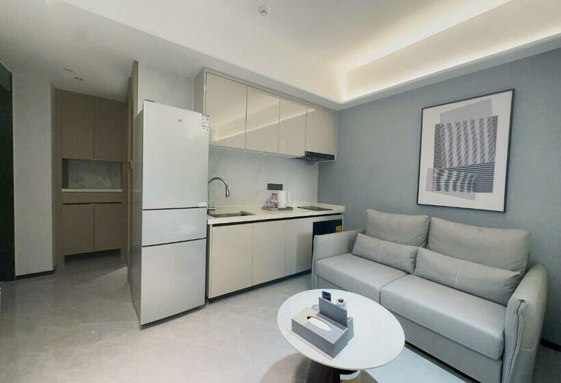 استودیو استاندارد با بالکن, Canopy Executive Apartments   Liuxian Cave Headquarters