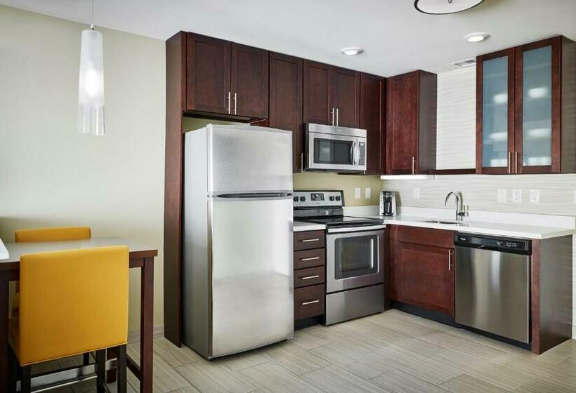 带大床的套房, Residence Inn By Marriott Ocean City