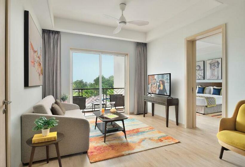Апартаменты Ejecutiva 2 Спальни, Citadines Arpora Nagoa Goa