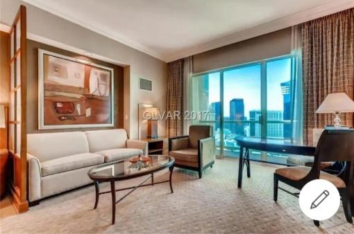 1 Bedroom Penthouse Apartment, Mgm Signature Ph 30th Floor Deluxe Studio Apartment Strip Facing With Balcony