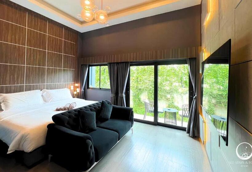 Стандартный Номер Кровать Кинг, See Stars & Forest Resort