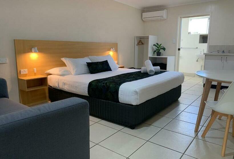 חדר סטנדרט עם מיטת קינג, Tin Can Bay Motel