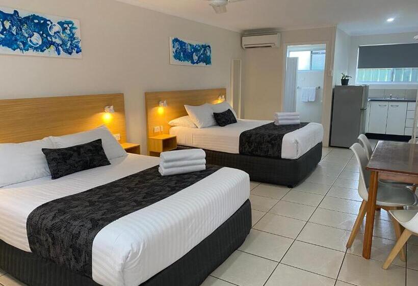 Quarto Deluxe Vista Jardim, Tin Can Bay Motel