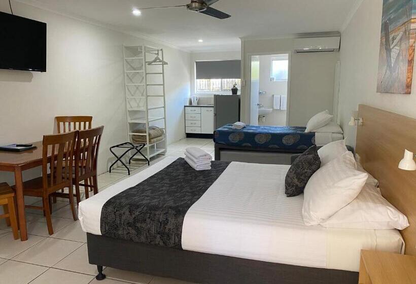 חדר סטנדרט נוף לגינה, Tin Can Bay Motel