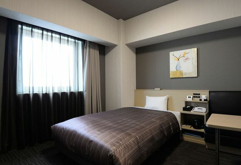 اتاق استاندارد یک نفره, Route Inn Grand Asahikawa Ekimae