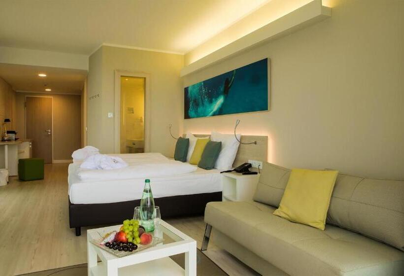 小型套房带海景, Seetelhotel Kaiserstrand Beach