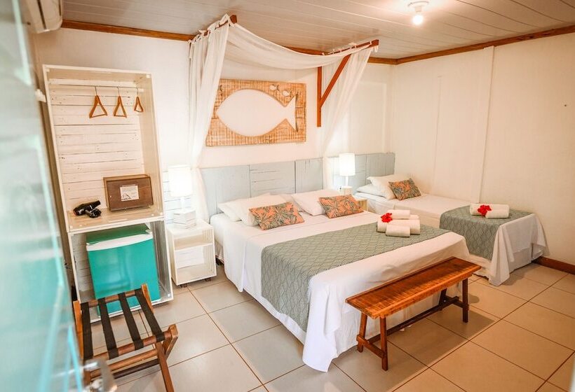 Номер Стандарт Трехместный, Ecocharme Pousada Pedra Do Mar