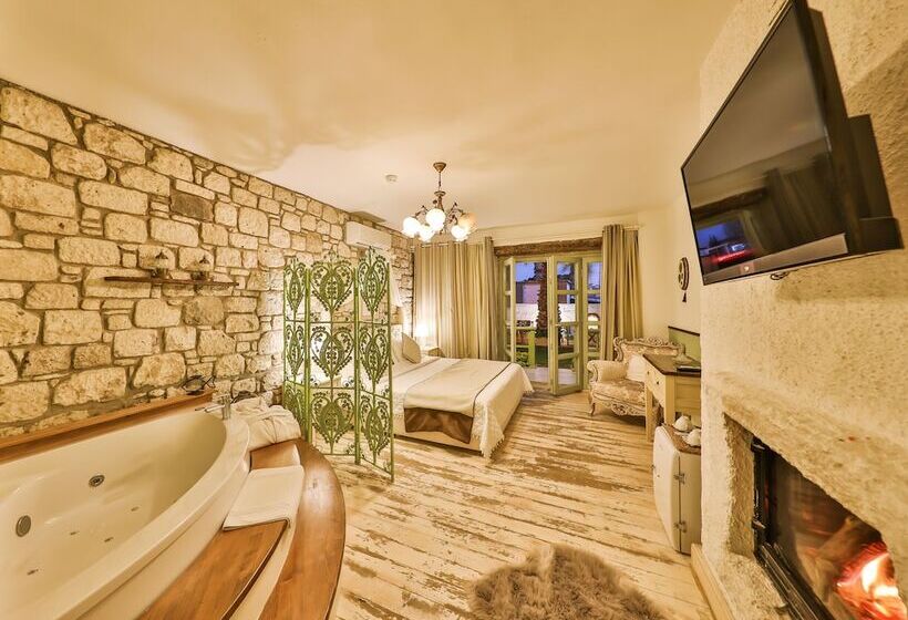 Номер Deluxe с Террасой, Palas Alaçatı   Adult Only