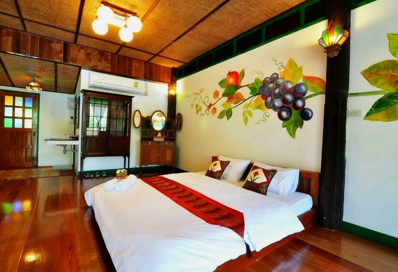 اتاق لوکس با بالکن, Baan Imm Sook Resort