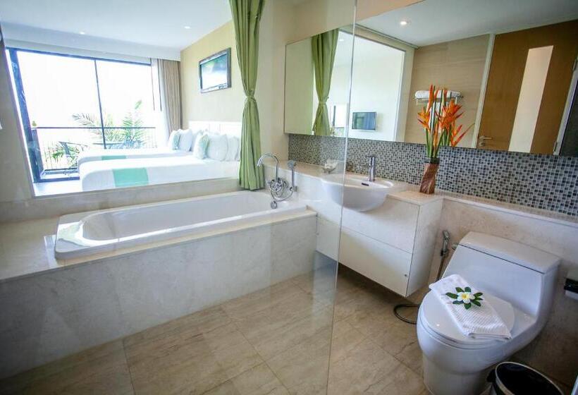 디럭스 룸 바다 전망, Hula Hula Resort, Ao Nang  Sha Extra Plus